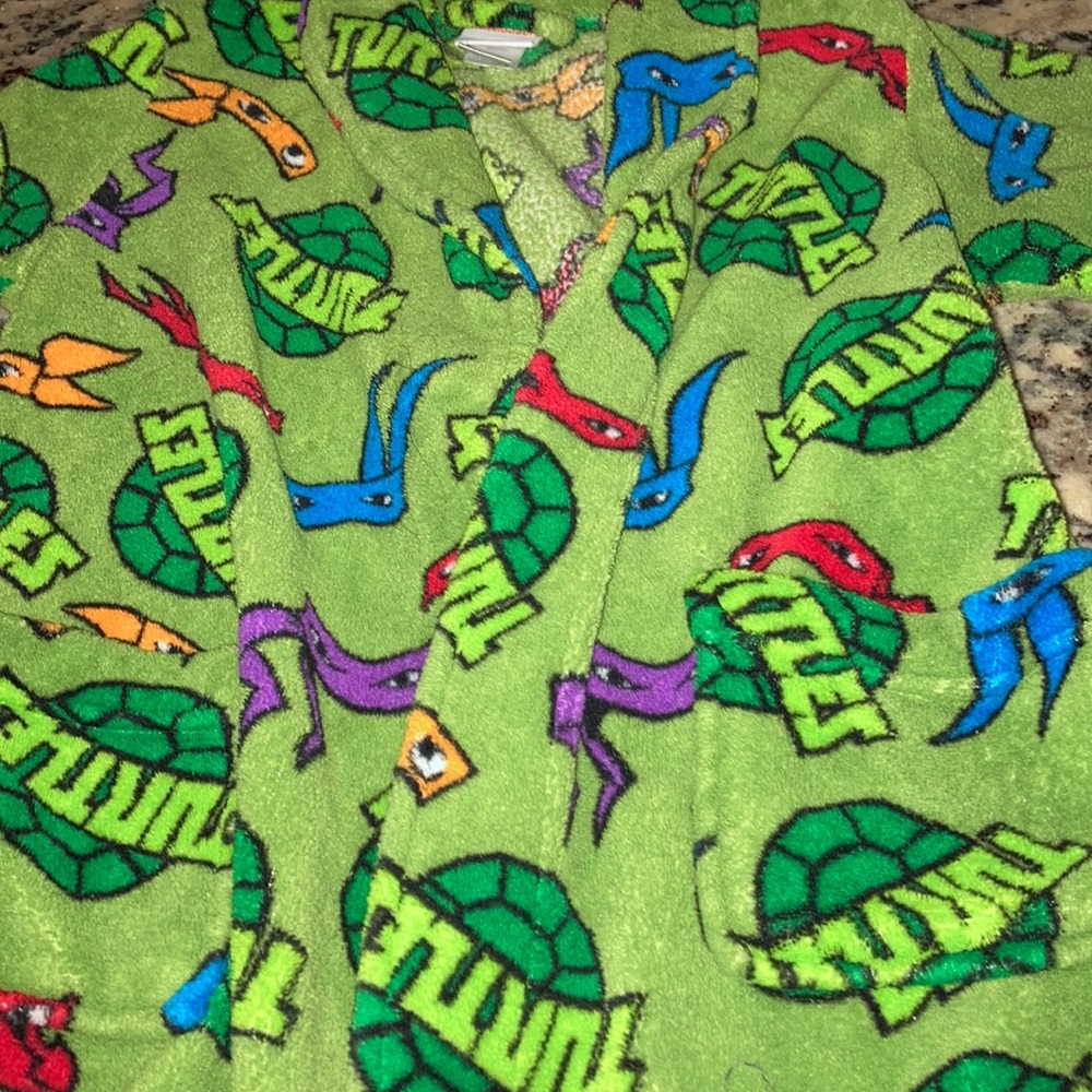 Boys Ninja Turtle 10/12 Robe